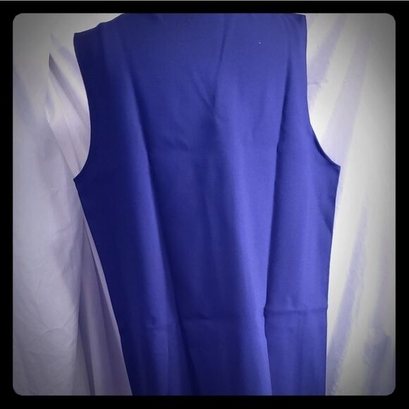 5/$25 Open Vest Smock Long, Size Medium Large - Picture 2 of 4